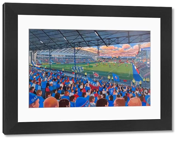 Boundary Park Stadium Fine Art - Oldham Athletic Football Club