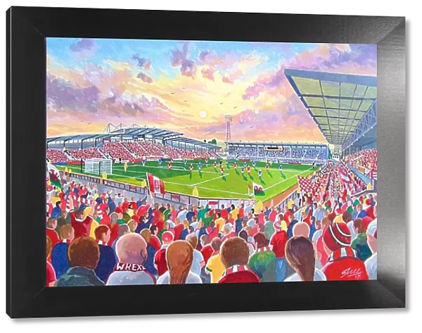 Racecourse Ground Stadium Fine Art - Wrexham Football Club