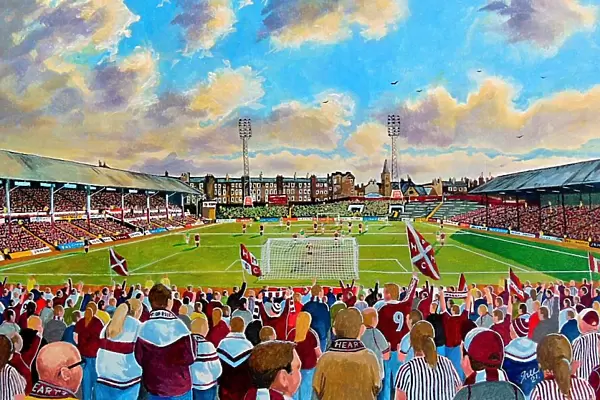 Tynecastle Park Stadium Yesteryear - Hearts FC