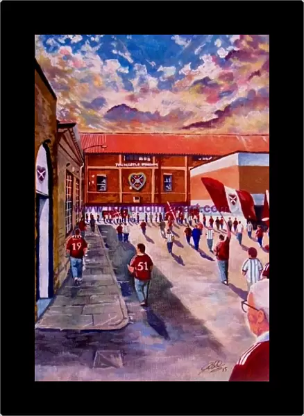 tynecastle going to the match 31