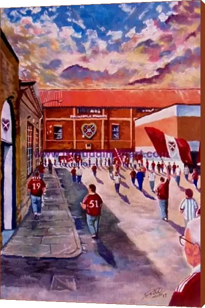 tynecastle going to the match 31