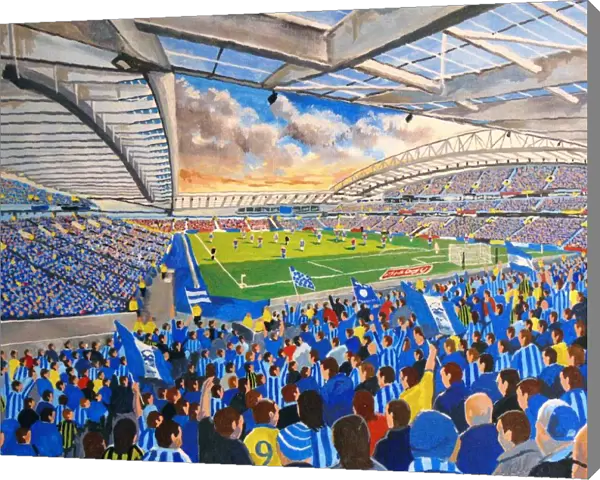 Amex Stadium Fine Art - Brighton & Hove Albion Football Club