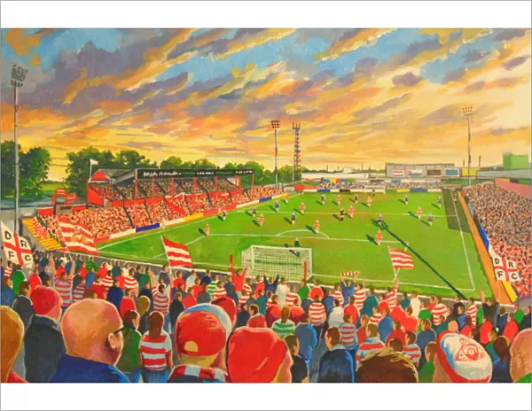Belle Vue Stadium Fine Art - Doncaster Rovers Football Club
