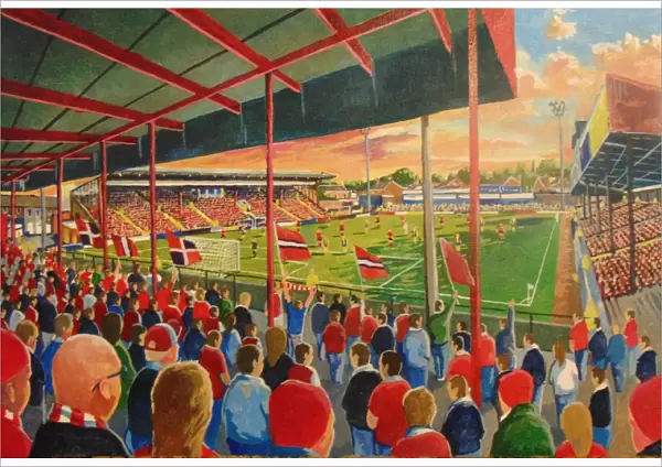 Bootham Crescent Stadium Fine Art - York City Football Club