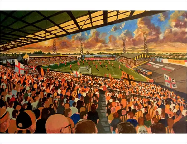 Boothferry Park Stadium Fine Art - Hull City Football Club
