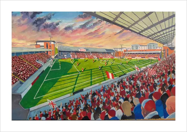Brisbane Road Stadium Fine Art - Leyton Orient Football Club