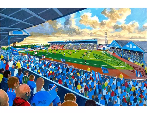 Brunton Park Stadium Fine Art - Carlisle United Football Club