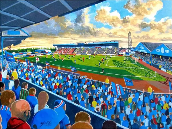 Brunton Park Stadium Fine Art - Carlisle United Football Club