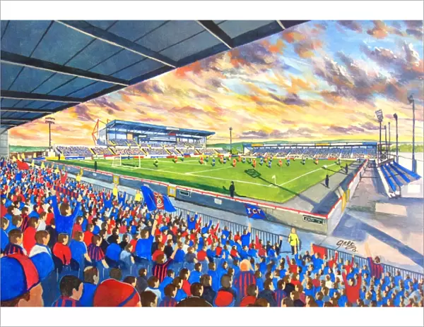 Caledonian Stadium Fine Art - Inverness Caledonian Thistle FC