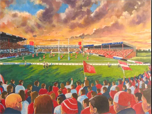 Craven Park Stadium Fine Art - Hull Kingston Rovers Rugby League