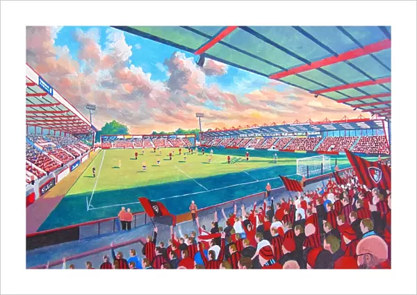 Dean Court Stadium Fine Art - AFC Bournemouth