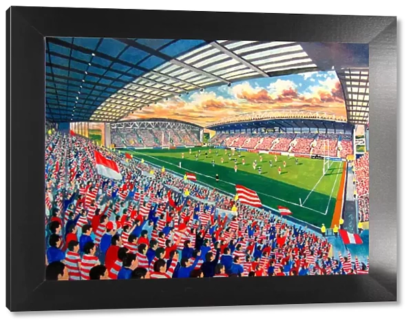 DW Stadium Fine Art - Wigan Warriors Rugby League Club