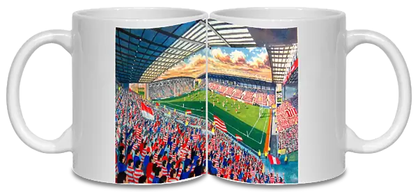 DW Stadium Fine Art - Wigan Warriors Rugby League Club