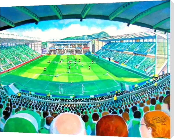 Easter Road Stadium Fine Art - Hibernian Football Club
