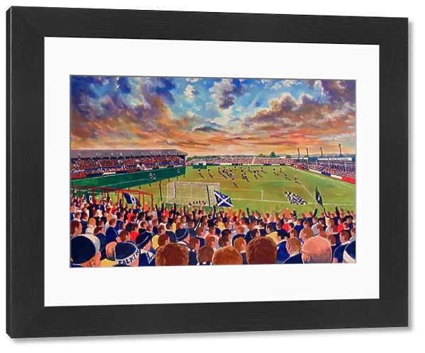Brockville Stadium Fine Art - Falkirk Football Club