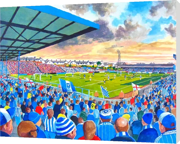Goldstone Ground Stadium Fine Art - Brighton & Hove Albion FC
