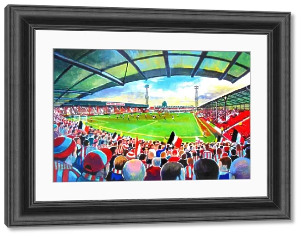 Griffin Park Stadium Fine Art - Brentford Football Club