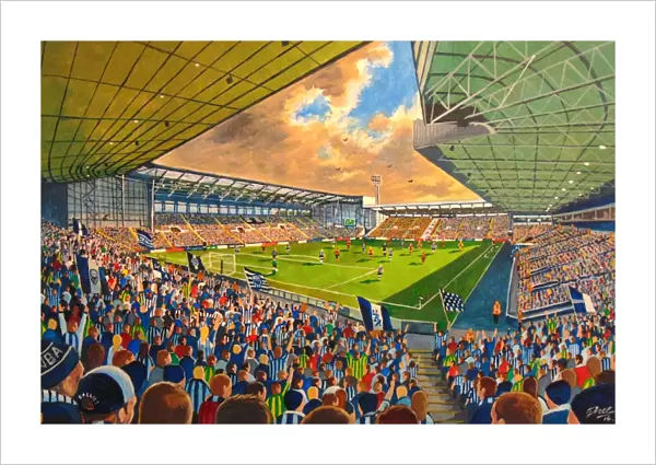 The Hawthorns Stadium Fine Art - West Bromwich Albion FC