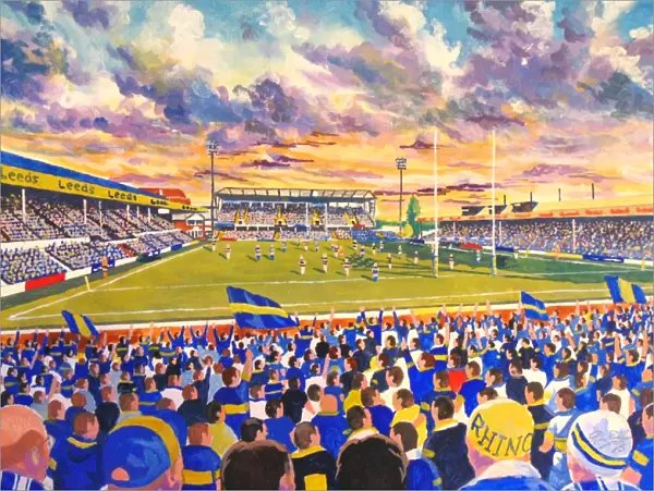 Headingley Carnagie Stadium Fine Art - Leeds Rhinos Rugby League