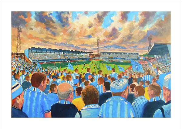 Highfield Road Stadium Fine Art - Coventry City Football Club