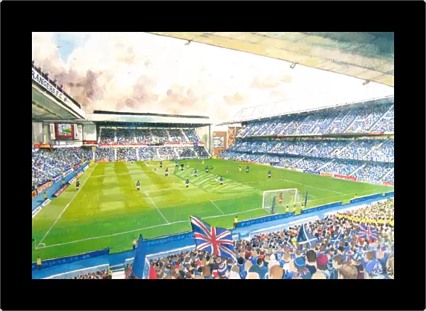 Ibrox Stadium Fine Art - Rangers Football Club