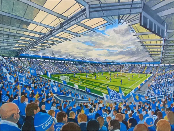 Kingpower Stadium Fine Art - Leicester City Football Club