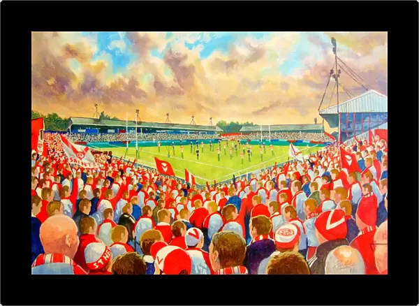 Knowsley Road Stadium Fine Art - St Helens Rugby League Club