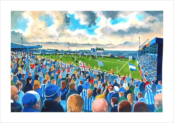 Layer Road Stadium Fine Art - Colchester United Football Club