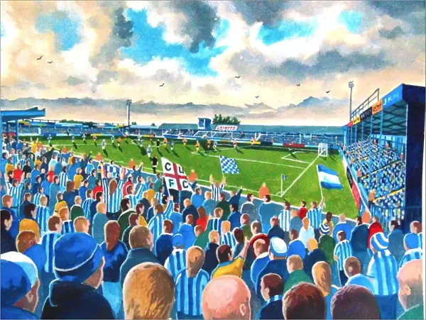 Layer Road Stadium Fine Art - Colchester United Football Club