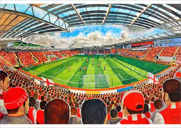New York Stadium Fine Art - Rotherham United Football Club
