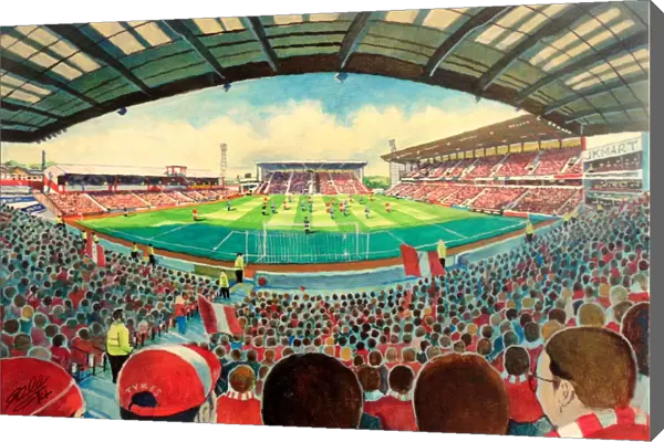 Oakwell Stadium Fine Art - Barnsley Football Club