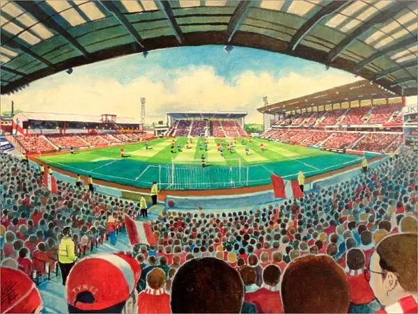 Oakwell Stadium Fine Art - Barnsley Football Club