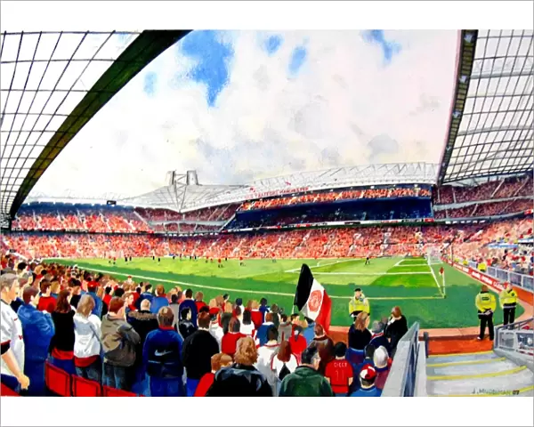 Old Trafford Stadium Fine Art - Manchester United Football Club