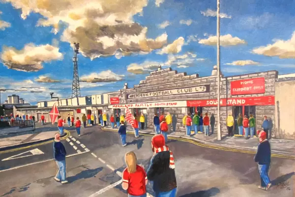 Pittodrie Stadium Fine Art - Aberdeen Football Club