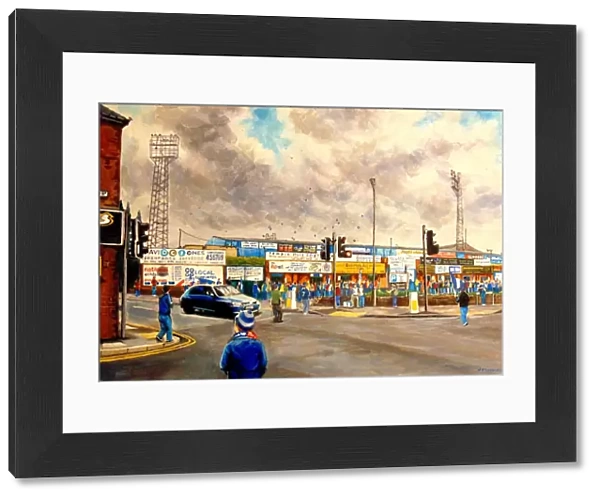 Saltergate Stadium Fine Art - Chesterfield Football Club