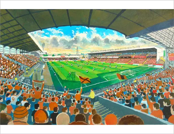 Tannadice Park Stadium Fine Art - Dundee United Football Club