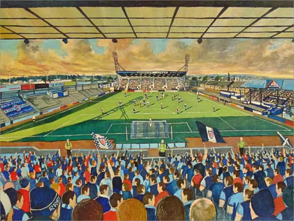 Starks Park Stadium Fine Art - Raith Rovers Football Club