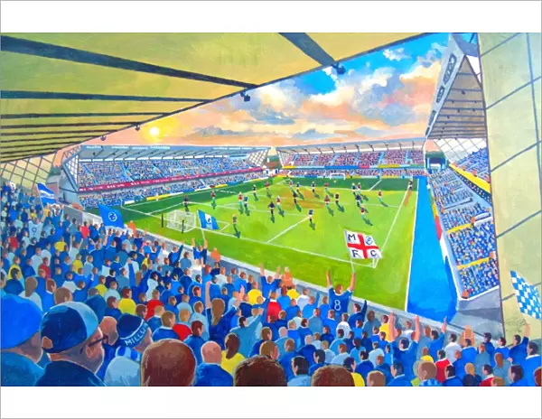 The Den Stadium Fine Art - Millwall Football Club