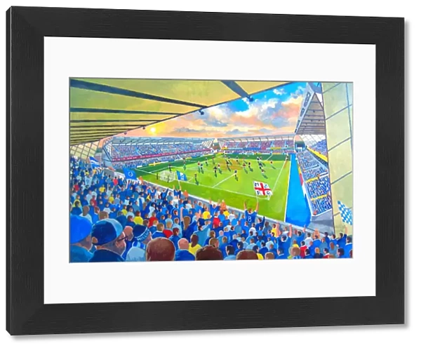 The Den Stadium Fine Art - Millwall Football Club