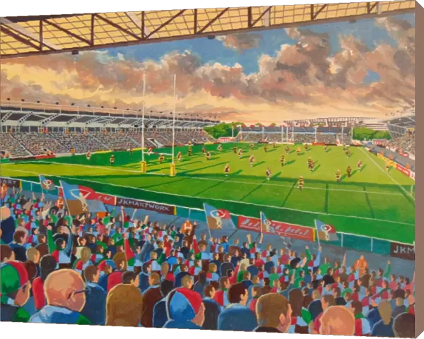 The Stoop Stadium Fine Art - Harlequins Rugby Union Club