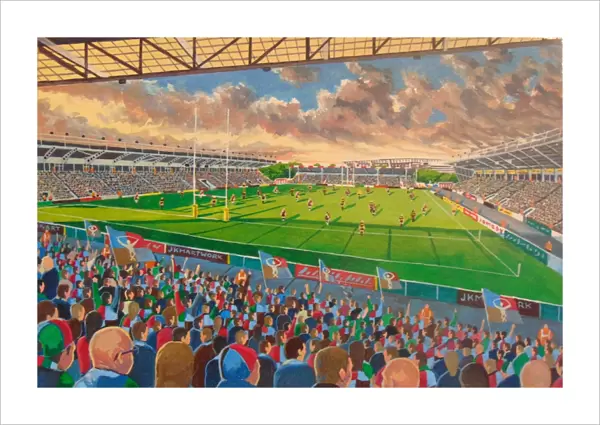 The Stoop Stadium Fine Art - Harlequins Rugby Union Club