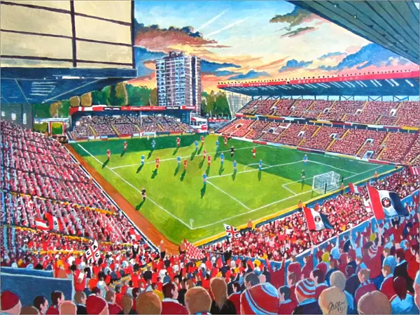 The Valley Stadium Fine Art - Charlton Athletic Football Club