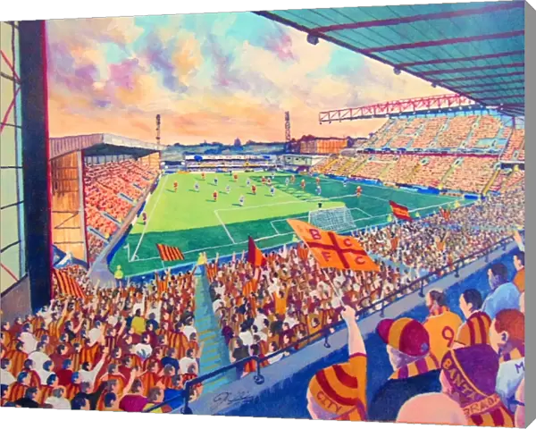 Valley Parade Stadium Fine Art - Bradford City Football Club