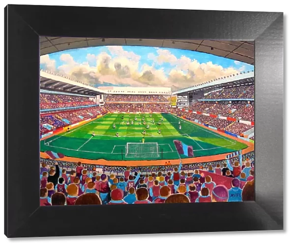 Villa Park Stadium Fine Art - Aston Villa Football Club
