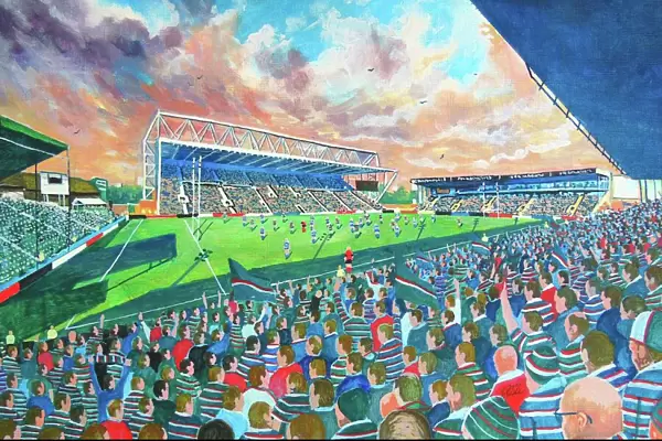Welford Road Stadium Fine Art - Leicester Tigers Rugby Union Club