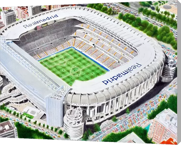 Bernabeu Stadium Fine Art - Real Madrid CF