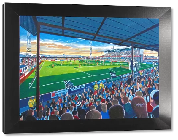 Blundell Park Stadium Fine Art - Grimsby Town Football Club