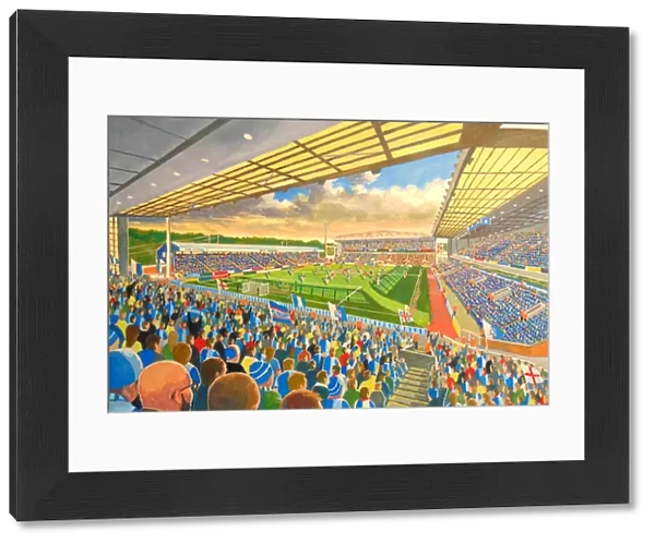 Ewood Park Stadium Fine Art - Blackburn Rovers Football Club