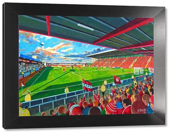 Gresty Road Stadium Fine Art - Crewe Alexandra Football Club