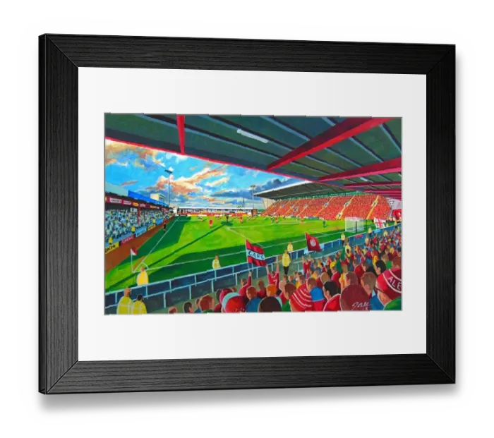 Framed Print : Gresty Road Stadium Fine Art - Crewe Alexandra Football Club Framed Print : Gresty Road Stadium Fine Art - Crewe Alexandra Football Club